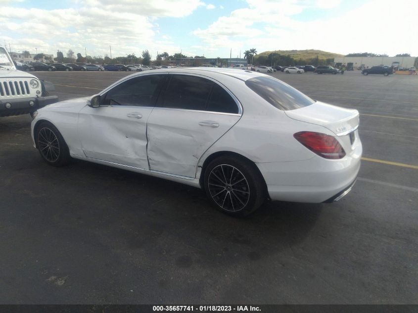 2021 MERCEDES-BENZ C-CLASS C 300 VIN: W1KWF8DB5MR632955