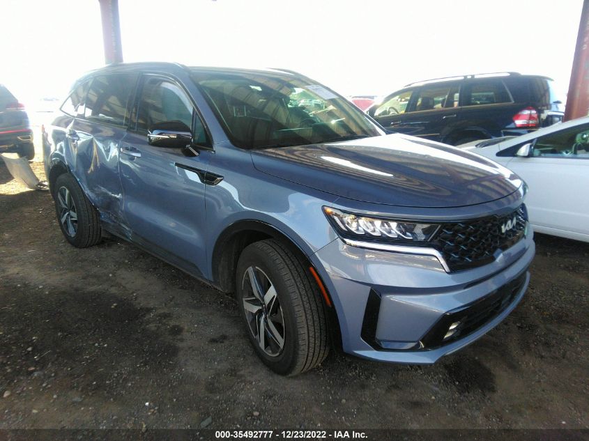 2022 KIA SORENTO EX VIN: 5XYRH4LF7NG076341