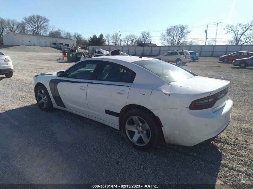 2021 DODGE CHARGER POLICE VIN: 2C3CDXAT4MH532148