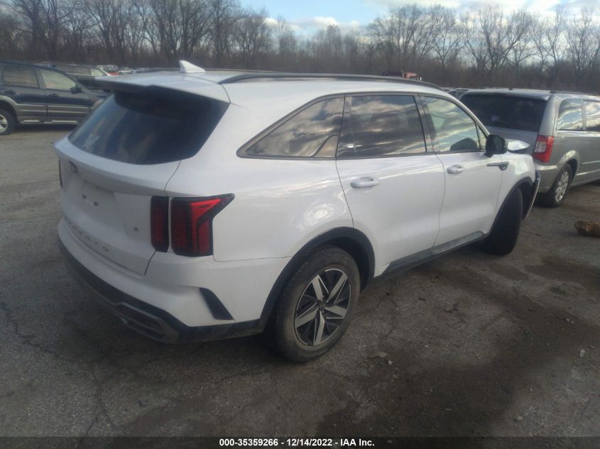 2021 KIA SORENTO S VIN: 5XYRL4LC3MG010291
