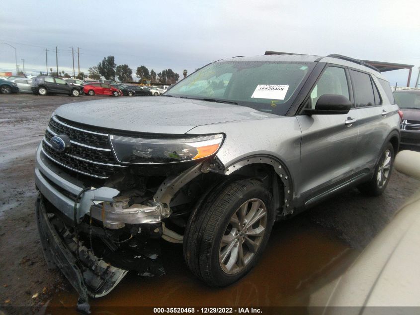 2021 FORD EXPLORER XLT VIN: 1FMSK7DH2MGA06130