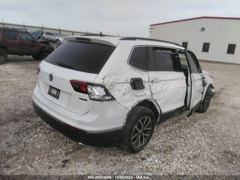 2020 VOLKSWAGEN TIGUAN SE/SEL/SE R-LINE BLACK VIN: 3VV2B7AX7LM008736
