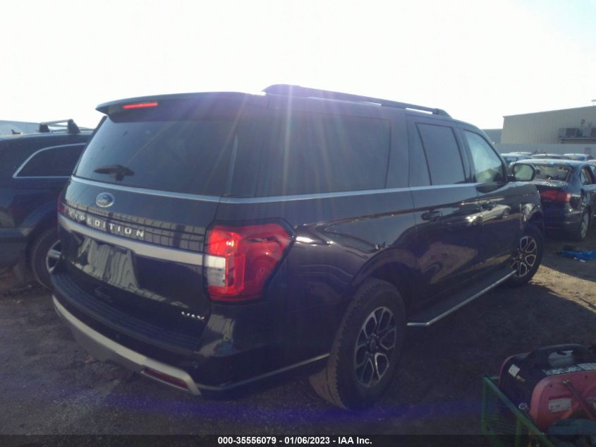 2022 FORD EXPEDITION MAX XLT VIN: 1FMJK1HTXNEA29952