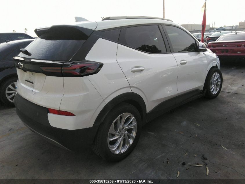 2022 CHEVROLET BOLT EUV LT VIN: 1G1FY6S01N4135676