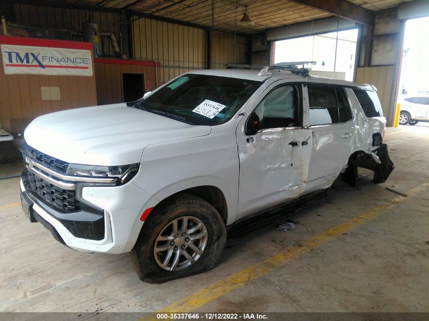 2021 CHEVROLET TAHOE COMMERCIAL VIN: 1GNSKLED6MR343663