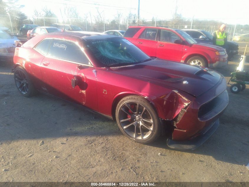 2022 DODGE CHALLENGER R/T SCAT PACK VIN: 2C3CDZFJ1NH124422
