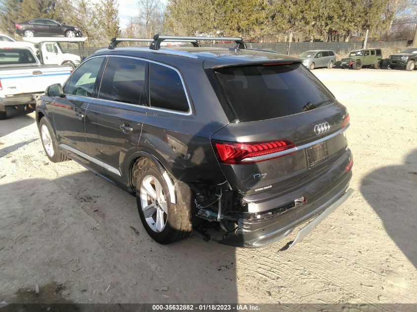 2021 AUDI Q7 PREMIUM VIN: WA1AJAF78MD028892