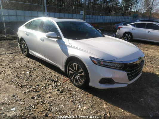 2022 HONDA ACCORD HYBRID EX-L VIN: 1HGCV3F53NA030812