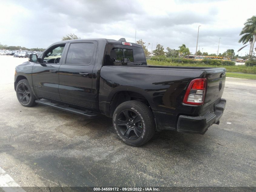 2021 RAM 1500 BIG HORN VIN: 1C6RREFT5MN660384