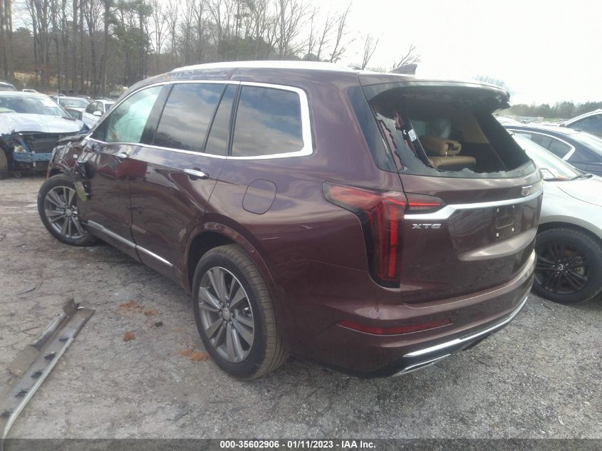 2022 CADILLAC XT6 PREMIUM LUXURY VIN: 1GYKPERS4NZ168128