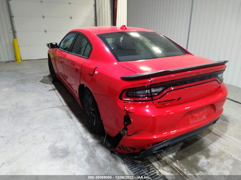 2022 DODGE CHARGER SXT VIN: 2C3CDXJG7NH120794