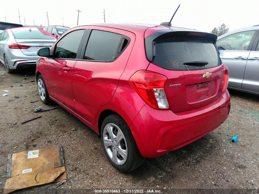 2020 CHEVROLET SPARK LS VIN: KL8CB6SA6LC424679