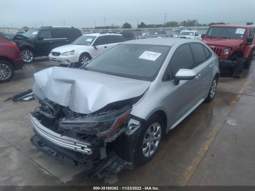 2022 TOYOTA COROLLA LE VIN: JTDEPMAE1N3000890