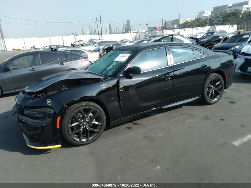 2022 DODGE CHARGER R/T VIN: 2C3CDXCT7NH169911