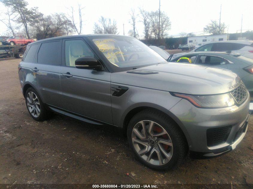 2021 LAND ROVER RANGE ROVER SPORT HSE SILVER EDITION VIN: SALWR2SU8MA785033
