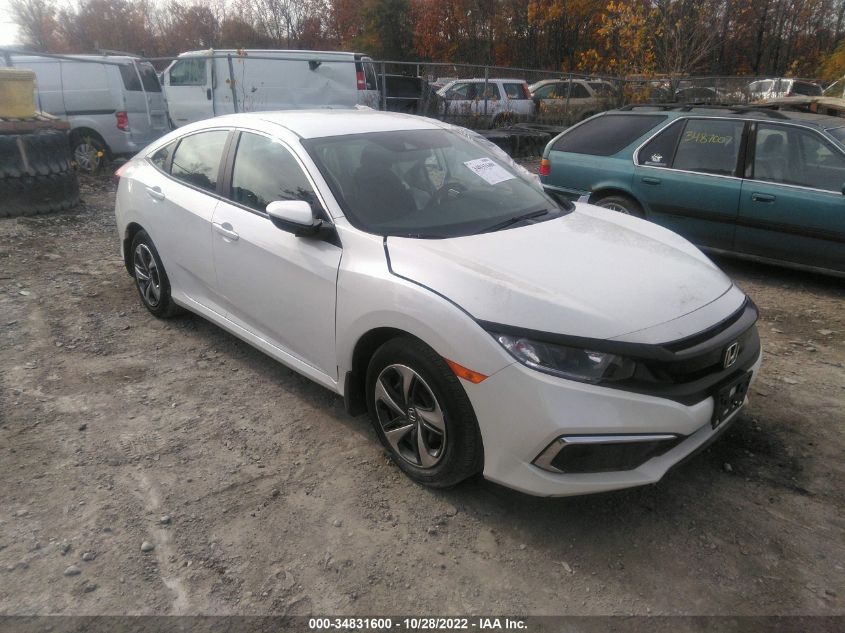 2021 HONDA CIVIC SEDAN LX VIN: 2HGFC2F68MH502508