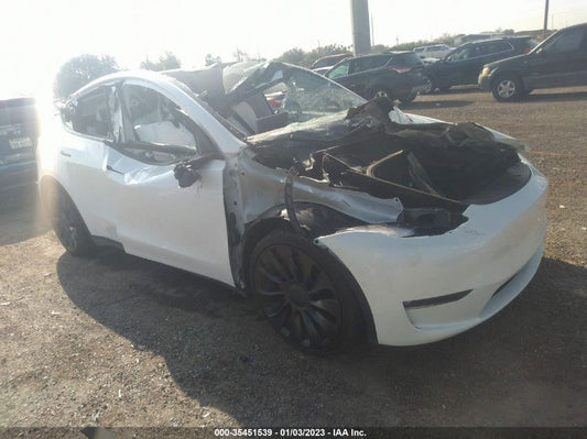 2021 TESLA MODEL Y PERFORMANCE VIN: 5YJYGDEFXMF269035