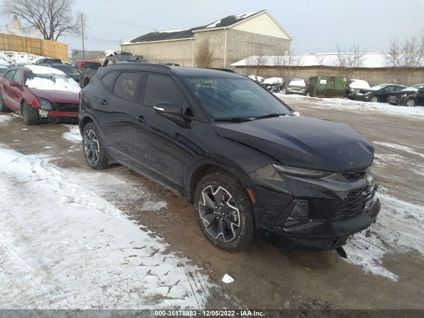 2021 CHEVROLET BLAZER RS VIN: 3GNKBKRS7MS544570