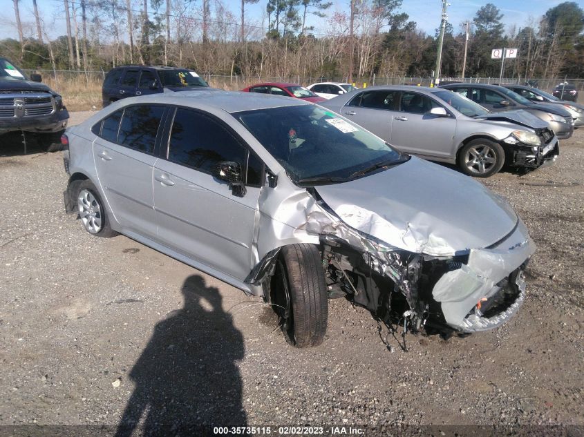2022 TOYOTA COROLLA LE VIN: 5YFEPMAE5NP302951