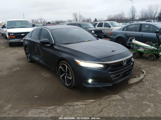 2022 HONDA ACCORD SEDAN SPORT SE VIN: 1HGCV1F46NA034493