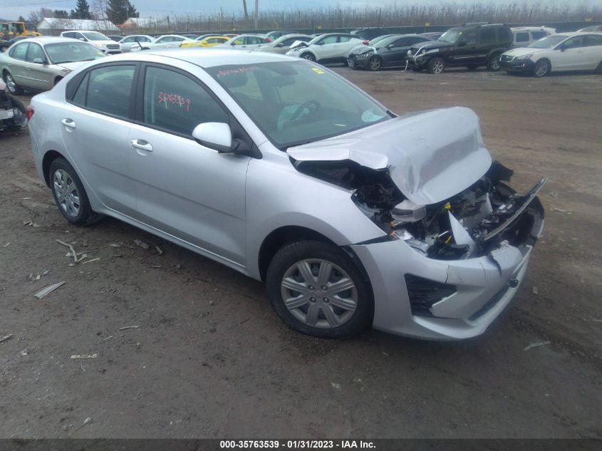 2022 KIA RIO LX VIN: 3KPA24AD9NE482182