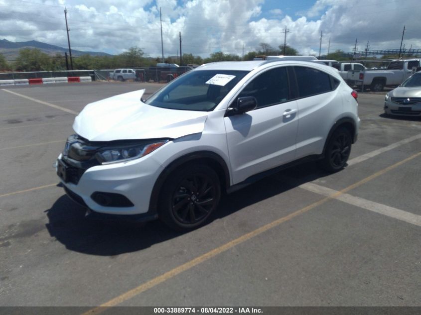 2021 HONDA HR-V SPORT VIN: 3CZRU6H10MM740639