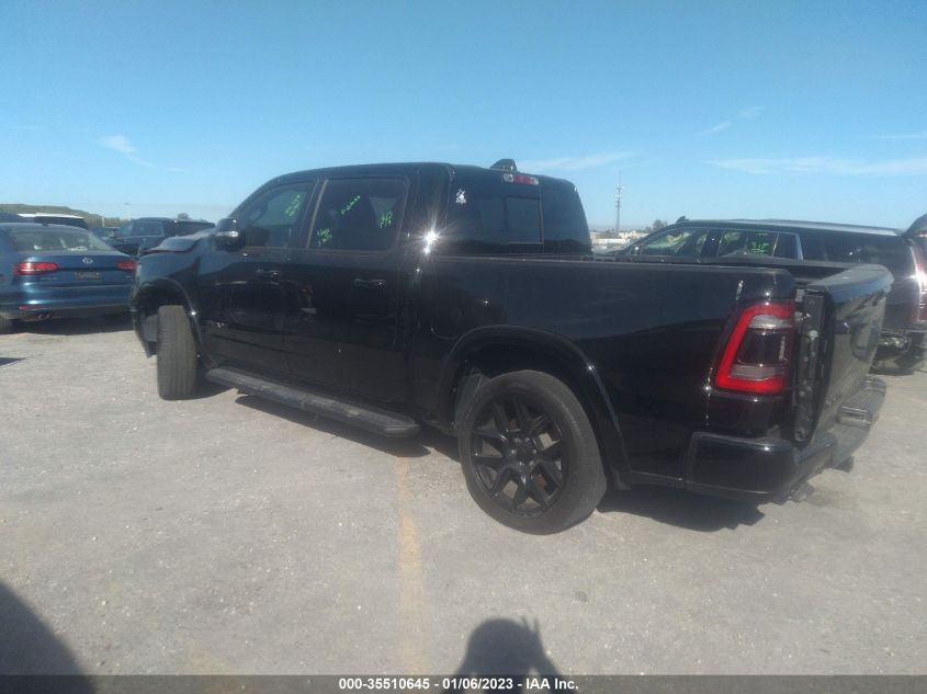 2021 RAM 1500 LARAMIE VIN: 1C6RREJT5MN833795