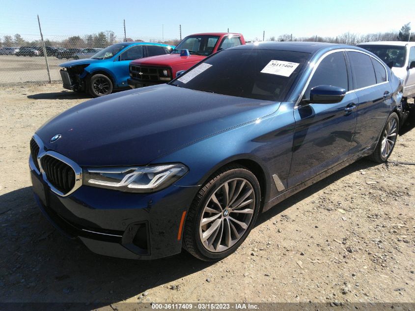 2022 BMW 5 SERIES 530I XDRIVE VIN: WBA13BJ05NCJ59010