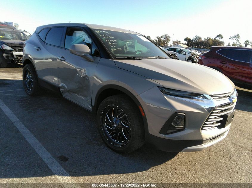 2021 CHEVROLET BLAZER LT VIN: 3GNKBCR4XMS575173