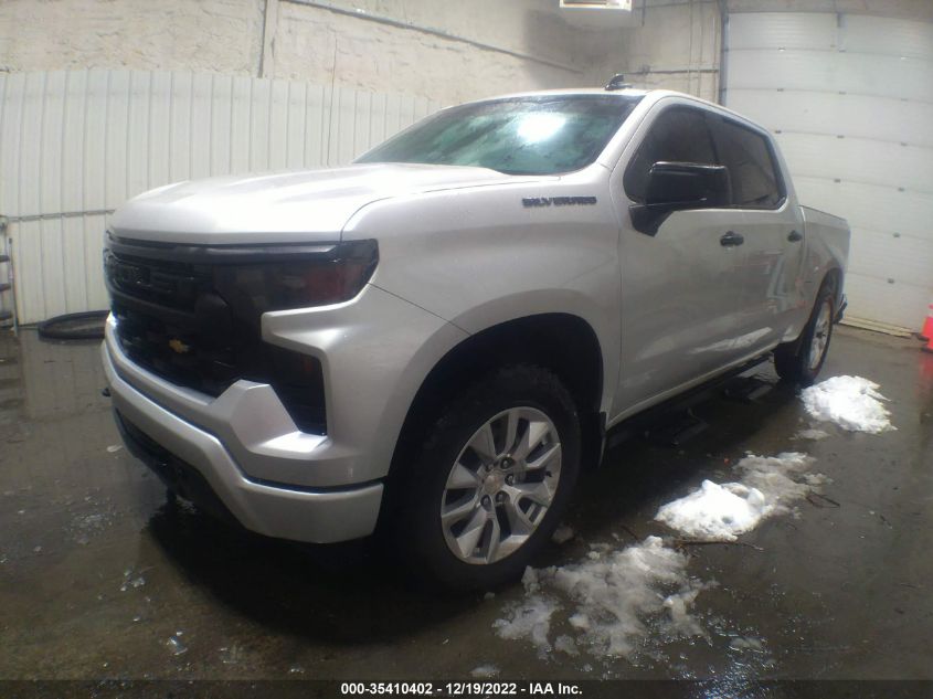 2022 CHEVROLET SILVERADO 1500 CUSTOM VIN: 3GCPDBEK0NG610203