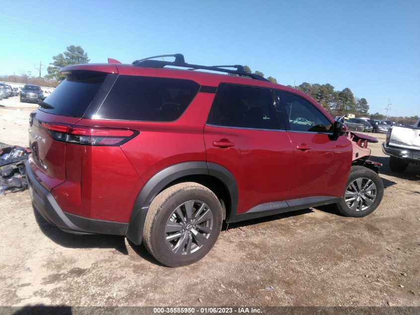 2022 NISSAN PATHFINDER SV VIN: 5N1DR3BA2NC235144