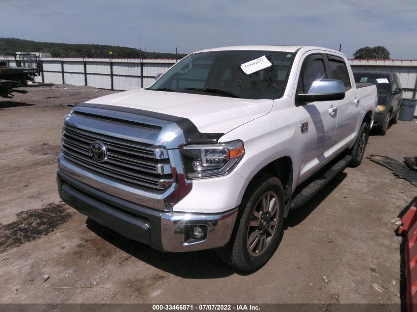 2020 TOYOTA TUNDRA 4WD PLATINUM/1794 EDITION VIN: 5TFAY5F1XLX933457
