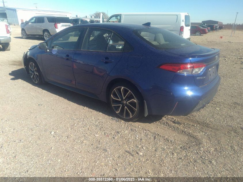 2022 TOYOTA COROLLA SE/SE NIGHTSHADE/APEX SE VIN: JTDS4MCE8NJ086543