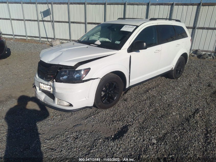 2020 DODGE JOURNEY SE VALUE VIN: 3C4PDCAB6LT237152