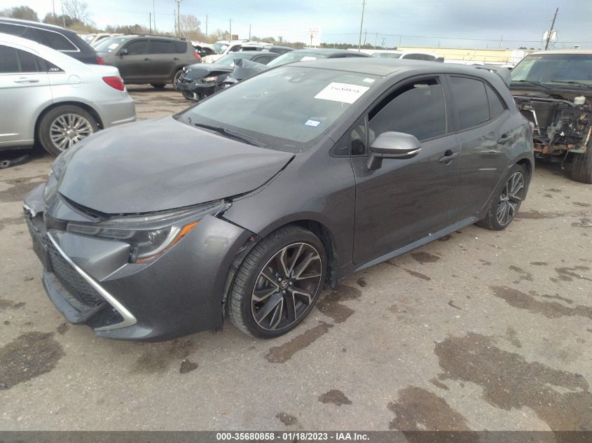 2022 TOYOTA COROLLA HATCHBACK XSE VIN: JTNA4MBE5N3147621