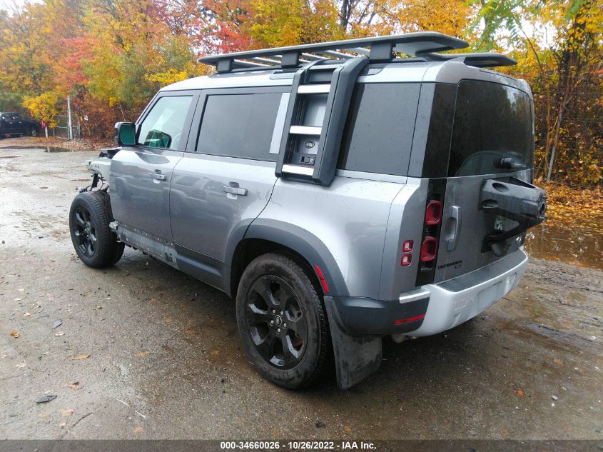 2022 LAND ROVER DEFENDER SE VIN: SALEP7RU9N2071671