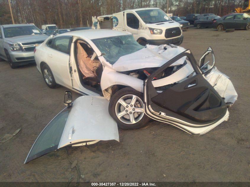 2022 CHEVROLET MALIBU LS VIN: 1G1ZB5ST5NF214016