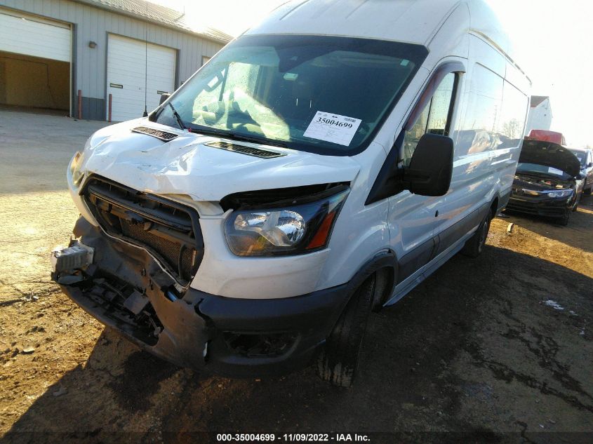 2020 FORD TRANSIT CARGO VAN VIN: 1FTBW3XG7LKA30245