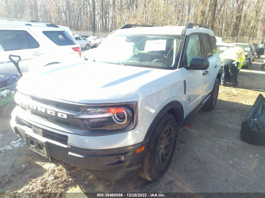 2022 FORD BRONCO SPORT BIG BEND VIN: 3FMCR9B64NRD08655