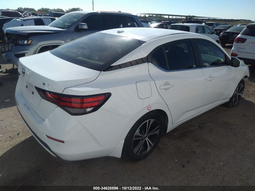 2021 NISSAN SENTRA SV VIN: 3N1AB8CV1MY229371