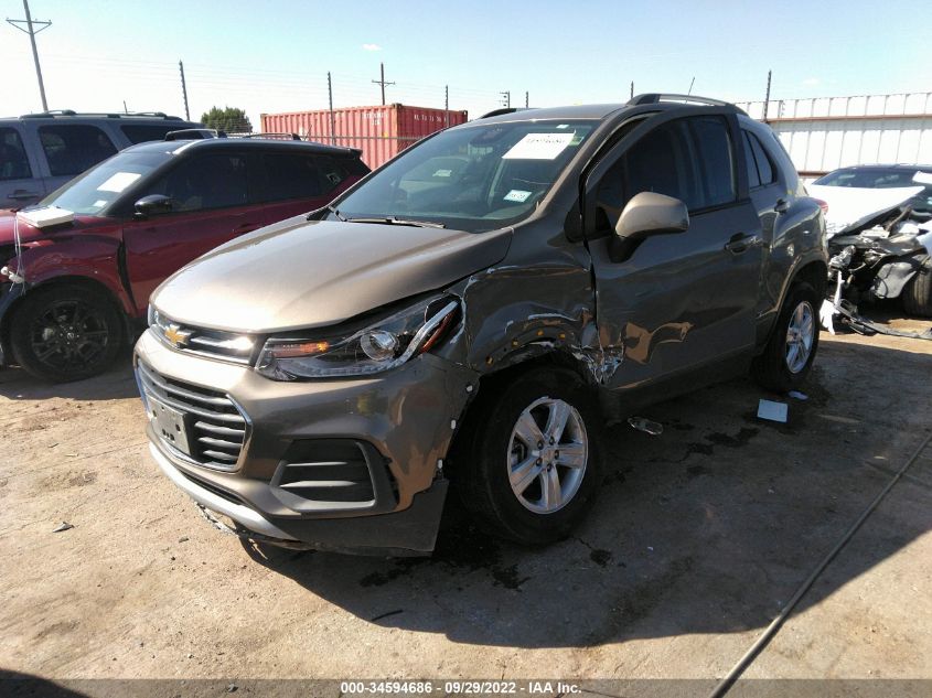 2021 CHEVROLET TRAX LT VIN: KL7CJLSBXMB322761