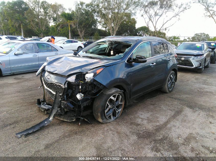2020 KIA SPORTAGE EX VIN: KNDPN3AC7L7834434