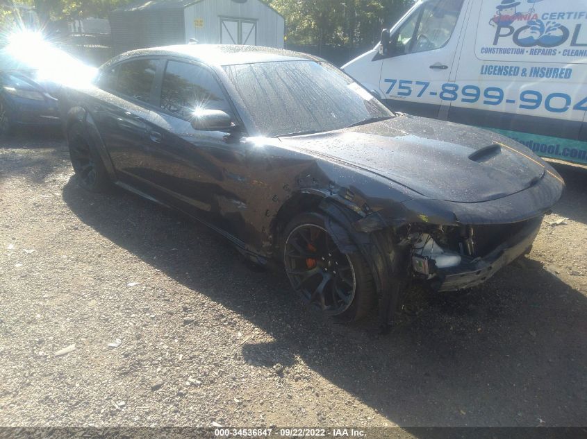 2022 DODGE CHARGER SCAT PACK WIDEBODY VIN: 2C3CDXGJ3NH121721