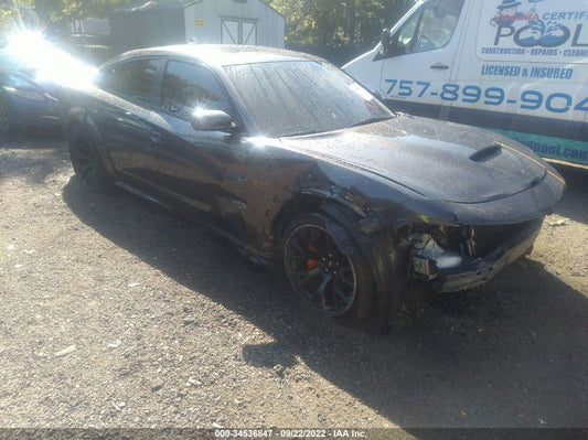 2022 DODGE CHARGER SCAT PACK WIDEBODY VIN: 2C3CDXGJ3NH121721
