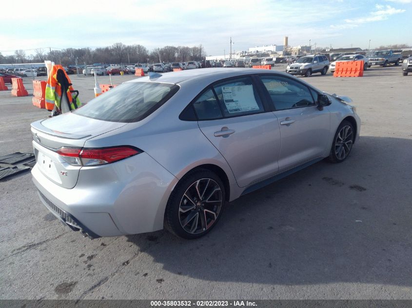 2022 TOYOTA COROLLA SE/SE NIGHTSHADE/APEX SE VIN: 5YFP4MCE0NP116071