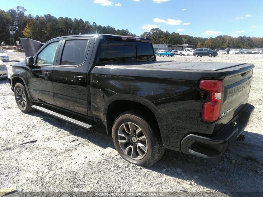 2021 CHEVROLET SILVERADO 1500 RST VIN: 3GCPWDED2MG270087