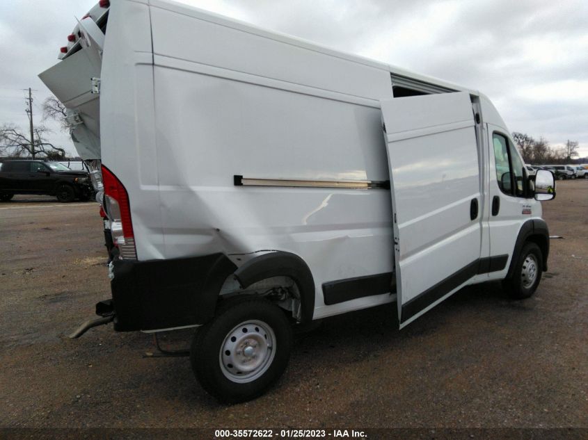 2021 RAM PROMASTER CARGO VAN VIN: 3C6ERVDG4ME500652