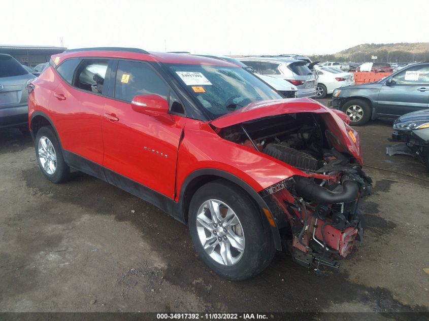 2020 CHEVROLET BLAZER LT VIN: 3GNKBBRA3LS587342