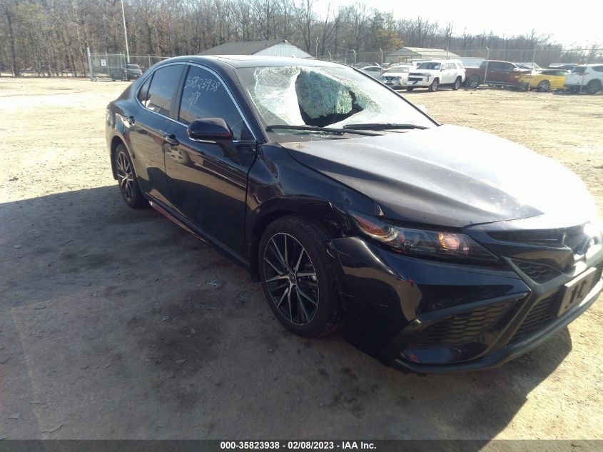 2022 TOYOTA CAMRY SE VIN: 4T1G11AK4NU701671