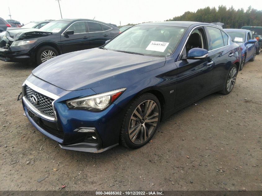 2020 INFINITI Q50 3.0T SPORT VIN: JN1EV7AR4LM251956